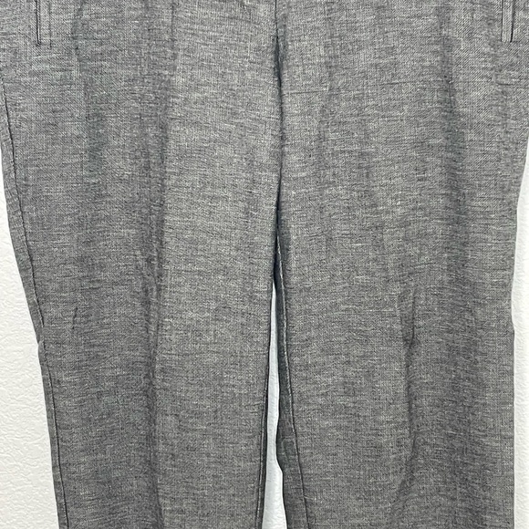 Talbots pants 16W gray professional work slacks elastic waist - Picture 3 of 7
